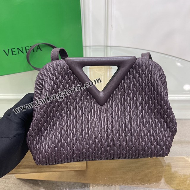 Bottega veneta高端女包 8546B BV寶緹嘉2021包包最新triangle倒三角手提單肩斜挎包三角包  gxz1278